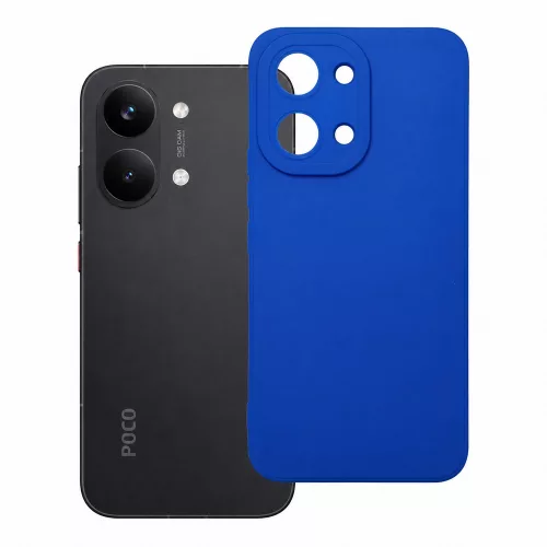 Xiaomi Poco X8 Pro Max 5G szilikon tok – kameravédős, matt kék hátlaptok, Matt Case