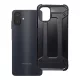 Samsung Galaxy A08 / A07 Armor tok – ütésálló fekete hibrid hátlaptok, Air Cushion védelemmel