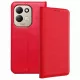Xiaomi Redmi 17 4G / Redmi 17 5G könyvtok, fliptok, telefon tok, bankkártyatartós, mágneszáras, piros, Smart Case book