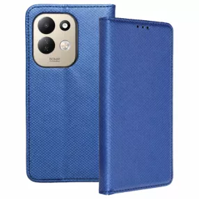   Xiaomi Redmi 17 4G / Redmi 17 5G könyvtok, fliptok, telefon tok, bankkártyatartós, mágneszáras, sötétkék, Smart Case book