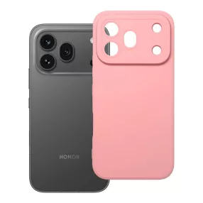   Honor 600 Pro 5G szilikon tok – kameravédős, matt púderrózsaszín hátlaptok, Matt Case