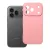 Honor 600 Pro 5G szilikon tok – kameravédős, matt púderrózsaszín hátlaptok, Matt Case
