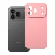 Honor 600 Pro 5G szilikon tok – kameravédős, matt púderrózsaszín hátlaptok, Matt Case