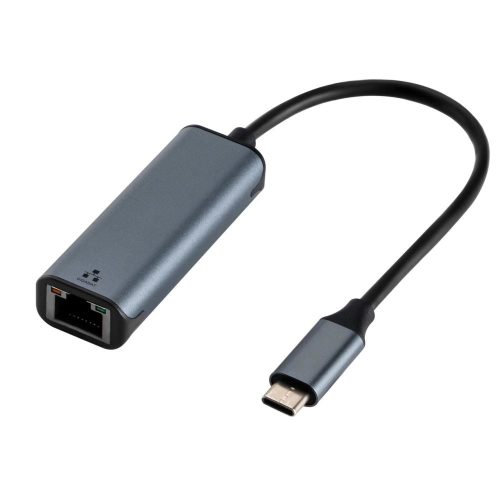 Ethernet (LAN) - USB-C (Type-C) adapter 10/100/1000 Mbps, Art RJ45
