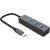 Art OEM-C15 USB-C → 4× USB-A 3.0 HUB átalakító – gyors adatátvitel, kompakt kialakítás