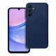 Samsung Galaxy A16 4G / A16 5G szilikon tok, hátlaptok, telefon tok, velúr belsővel, matt, sötétkék, Silicon
