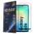 Samsung Galaxy A06 üvegfólia, tempered glass, előlapi, 9D, edzett, hajlított, fekete kerettel