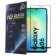 Samsung Galaxy A06 üvegfólia, tempered glass, előlapi, 9D, edzett, hajlított, fekete kerettel