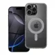 iPhone 16 Pro hátlaptok, telefon tok, MagSafe kompatibilis, kamera védelemmel, átlátszó, Anti Shock Mag Case, 1.5mm