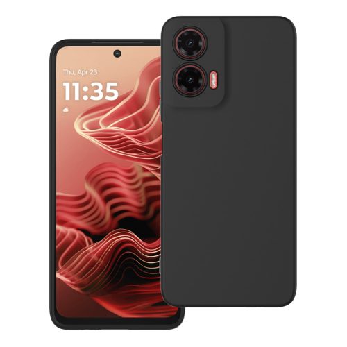 Motorola Moto G35 5G szilikon tok, hátlaptok, telefon tok, matt, fekete