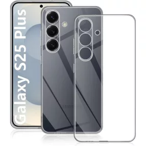   Samsung Galaxy S25 Plus 5G (S25+ 5G) szilikon tok, hátlaptok, telefon tok, vastag, kamera védelemmel, átlátszó, 2mm