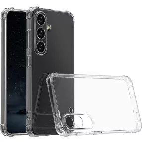   Samsung Galaxy S25 Plus 5G (S25+ 5G) szilikon tok, hátlaptok, telefon tok, erősített sarkokkal, átlátszó, Anti Shock, 1.5mm