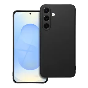   Samsung Galaxy S25 5G szilikon tok, hátlaptok, telefon tok, matt, fekete