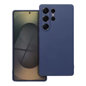   Samsung Galaxy S25 Ultra 5G szilikon tok, hátlaptok, telefon tok, matt, sötétkék