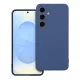 Samsung Galaxy S25 Plus 5G (S25+ 5G) szilikon tok, hátlaptok, telefon tok, matt, sötétkék