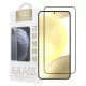 Samsung Galaxy S25 Plus 5G (S25+ 5G) / S25 Edge 5G üvegfólia, tempered glass, előlapi, 10D, edzett, hajlított, fekete kerettel
