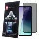 Xiaomi Redmi 14C / Redmi A4 / Poco C75 üvegfólia, tempered glass, előlapi, edzett, hajlított, fekete kerettel, betekintés védelemmel, Privacy