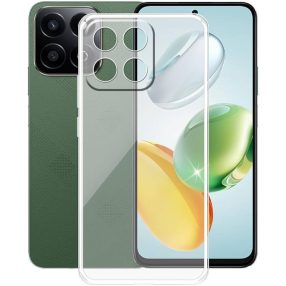   Honor 200 Smart 5G szilikon tok, hátlaptok, telefon tok, vastag, átlátszó, kamera védelemmel, 2mm