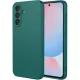 Samsung Galaxy A36 5G szilikon tok, hátlaptok, telefon tok, matt, zöld