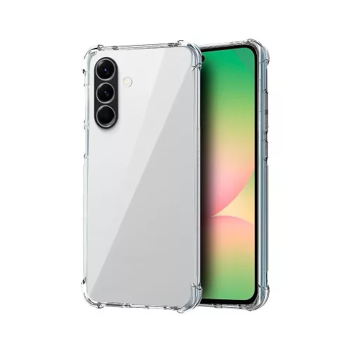 Samsung Galaxy A36 5G szilikon tok, hátlaptok, telefon tok, erősített sarkokkal, átlátszó, Anti Shock, 1.5mm