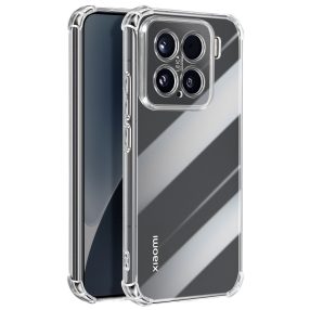   Xiaomi 15 5G szilikon tok, hátlaptok, telefon tok, erősített sarkokkal, átlátszó, Anti Shock, 1.5mm