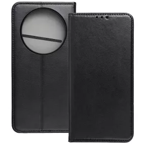   Honor Magic7 Lite 5G könyvtok, fliptok, telefon tok, mágneszáras, bankkártyatartós, fekete, Smart Magnetic