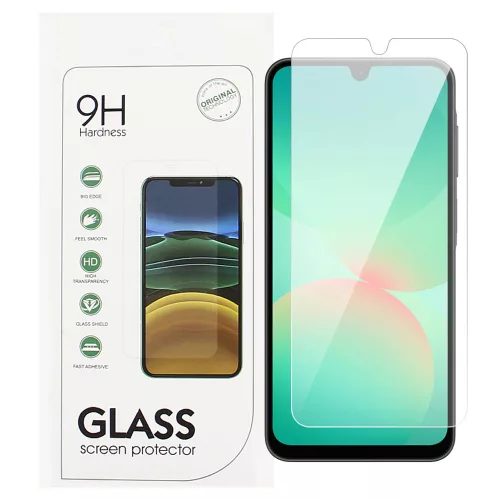 Samsung Galaxy A26 5G üvegfólia, tempered glass, előlapi, edzett, 9H, 0.3mm