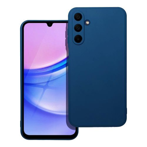 Samsung Galaxy A26 5G szilikon tok, hátlaptok, telefon tok, matt, sötétkék