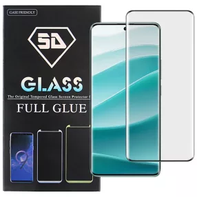   Xiaomi Redmi Note 14 Pro 5G üvegfólia, tempered glass, előlapi, 5D, hajlított, edzett, fekete kerettel