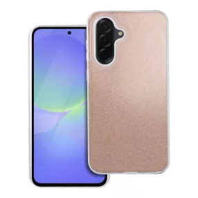   Samsung Galaxy A36 5G szilikon tok, hátlaptok, telefon tok, csillámos, arany, Glitter