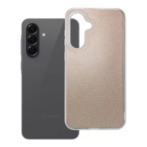   Samsung Galaxy A56 5G szilikon tok, hátlaptok, telefon tok, csillámos, arany, Glitter