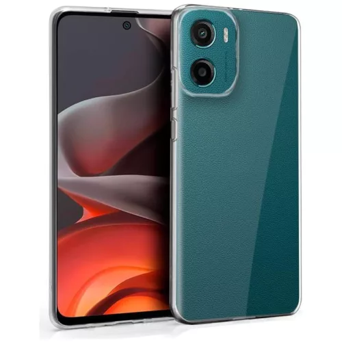 Motorola Moto G05 / E15 szilikon tok, hátlaptok, telefon tok, vékony, átlátszó, 1mm
