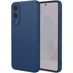   Samsung Galaxy S25 Edge 5G szilikon tok, hátlaptok, telefon tok, matt, sötétkék