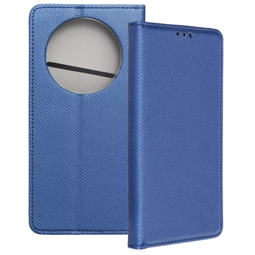 Realme 14 Pro 5G könyvtok, fliptok, telefon tok, mágneszáras, bankkártyatartós, sötétkék