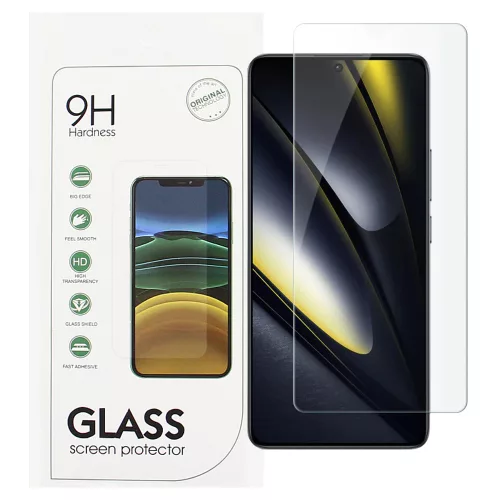 Xiaomi Poco X7 Pro 5G üvegfólia, tempered glass, előlapi, edzett, 9H, 0.3mm