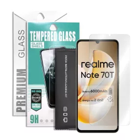   Realme Note 60 / Note 70T / C63 4G üvegfólia, tempered glass, előlapi, edzett, 9H, 0.33mm, prémium