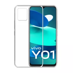   Vivo Y01 szilikon tok, hátlaptok, telefon tok, vékony, átlátszó, 1mm