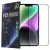 iPhone 13 Mini üvegfólia, tempered glass, előlapi, 9D, edzett, hajlított, fekete kerettel