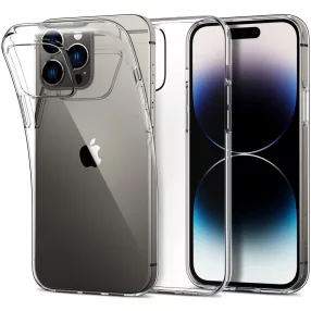   iPhone 14 Pro Max szilikon tok, hátlaptok, telefon tok, vékony, átlátszó, 1mm