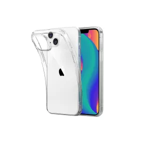   iPhone 14 Plus szilikon tok, hátlaptok, telefon tok, vékony, átlátszó, 1mm