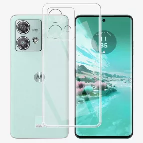   Motorola Edge 40 Neo 5G szilikon tok, hátlaptok, telefon tok, vastag, átlátszó, 2mm