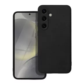  Samsung Galaxy S24 5G szilikon tok, hátlaptok, telefon tok, matt, fekete