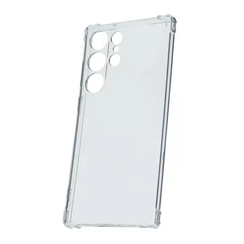 Samsung Galaxy S24 Ultra 5G szilikon tok, hátlaptok, telefon tok, erősített sarkokkal, átlátszó, Anti Shock, 1.5mm