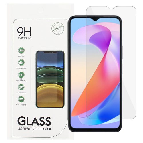 Honor X6a üvegfólia, tempered glass, előlapi, edzett, 9H, 0.3mm