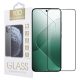 Xiaomi 14 5G üvegfólia, tempered glass, előlapi, 10D, edzett, hajlított, fekete kerettel