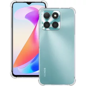   Honor X6a szilikon tok, hátlaptok, telefon tok, erősített sarkokkal, átlátszó, Anti Shock, 1.5mm