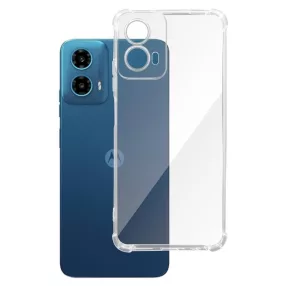   Motorola Moto G34 5G szilikon tok, hátlaptok, telefon tok, erősített sarkokkal, átlátszó, Anti Shock, 1.5mm