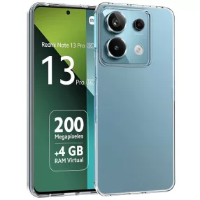   Xiaomi Redmi Note 13 Pro 5G / Poco X6 5G szilikon tok, hátlaptok, telefon tok, vékony, átlátszó, 1mm
