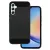 Samsung Galaxy A05s szilikon tok, hátlaptok, telefon tok, karbon mintás, fekete, Simple Carbon