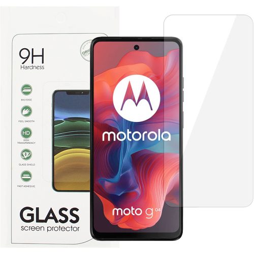 Motorola Moto G04 / G24 / G24 Power / E14 üvegfólia, tempered glass, előlapi, edzett, 9H, 0.3mm